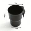1pc Car Multifunctional Cup Holder for Armrest Box, Door Side and Back Seat