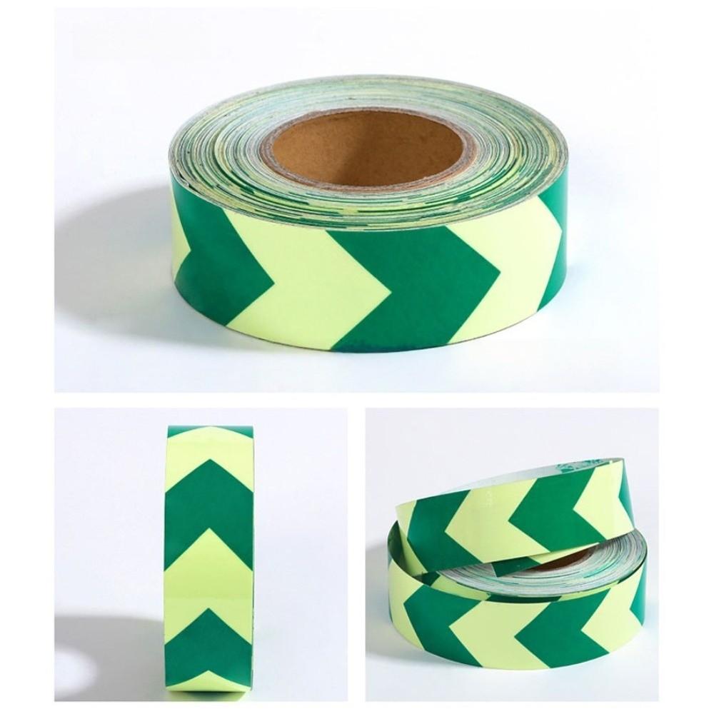 Waterproof Emergency Exit Luminous Tape Glow ln The Dark Fluorescent Warning Tape  Safety Pathways