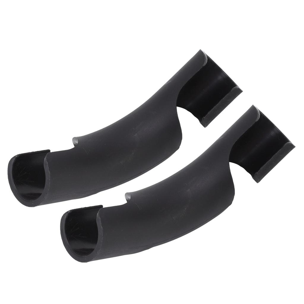 2 Stück Schlauchbieger Kunststoffmaterial 2,3 cm Innendurchmesser Schwarzer Behälter Schlauchbieger für Rennkraftstoff