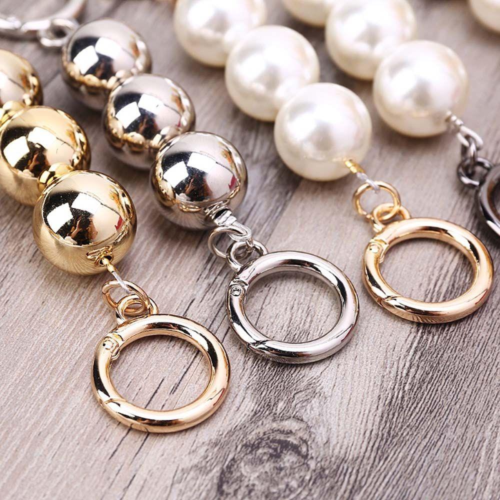 Bag Accessory Artificial Pearl Purse Extension Chain Handbag Handles Bag Strap Extender Bag Belt