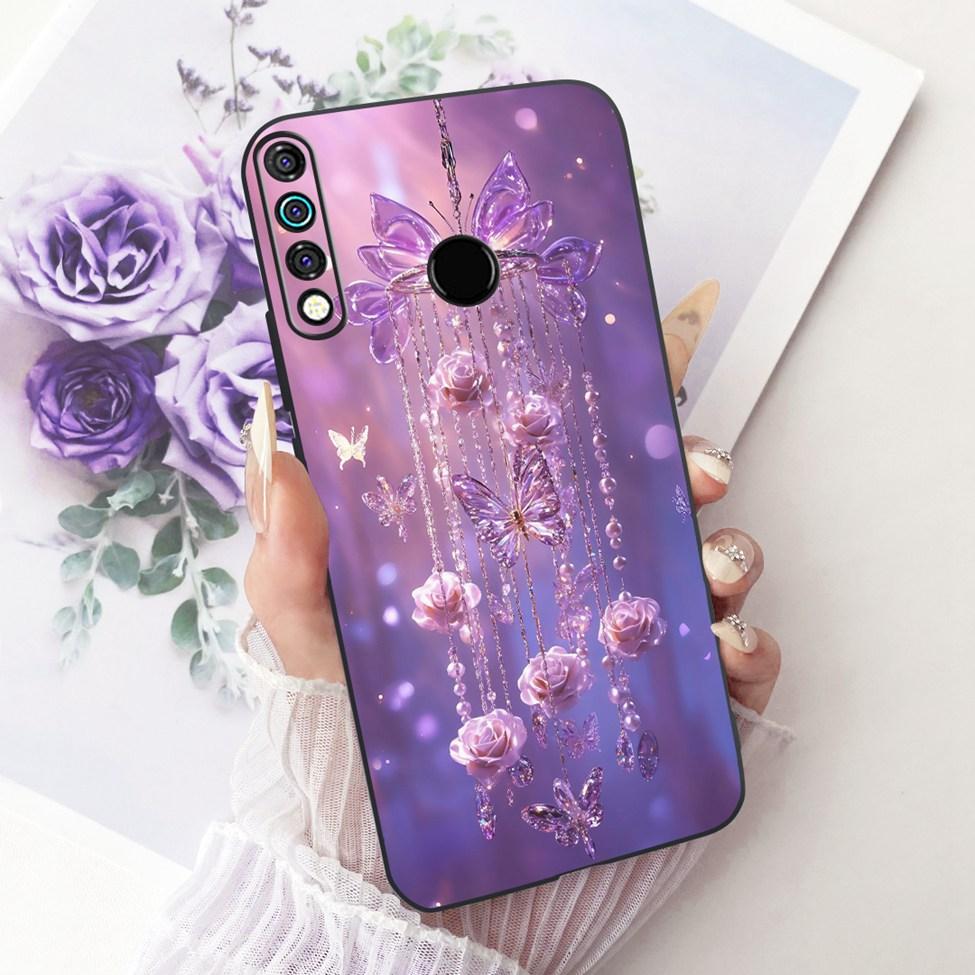 Phone Case For Tecno Camon 12 Cover Silicone Cute Cat Fashion Funny Painted Casing For Techno Camon 12 CC7S
