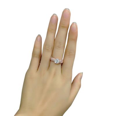 La Modă Femei Inele De Logodna Verighete Mare Piatra Cubic Zirconia