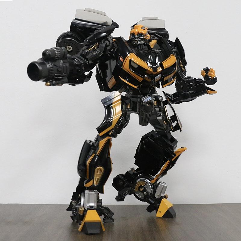 Deformation Action Figure Toys Black Bumblebe Transformation Robot Hornet Warrior Model Autobots Car BB02 BB01 MPM03 Poseable Articulated Scale