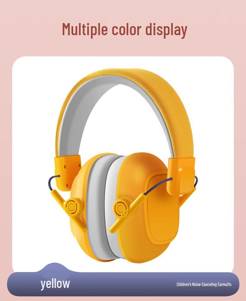Child's Soundproof Earmuffs: Noise-Reducing Sleep & Travel Headphones