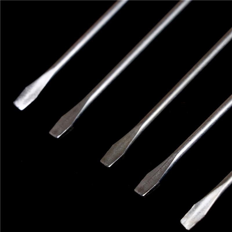 Set de 5 bucăți de instrumente pentru reparații la domiciliu Șurubelniță mică magnetică cu lamă plată de precizie