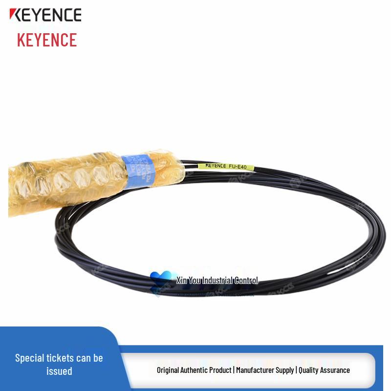 Keyence FU-E11 FU-E40 Amplifier Fiber Optic Sensor - Genuine Through-beam Probe