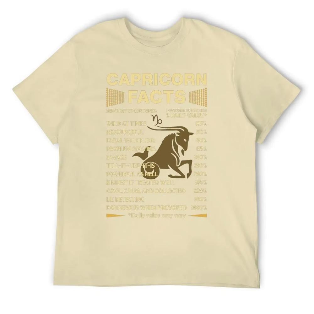 Harajuku Capricorn Twelve Constellation (10) T-shirt  Motion Tshirt Graphic Humor Graphic Aactivity Competition USA Size