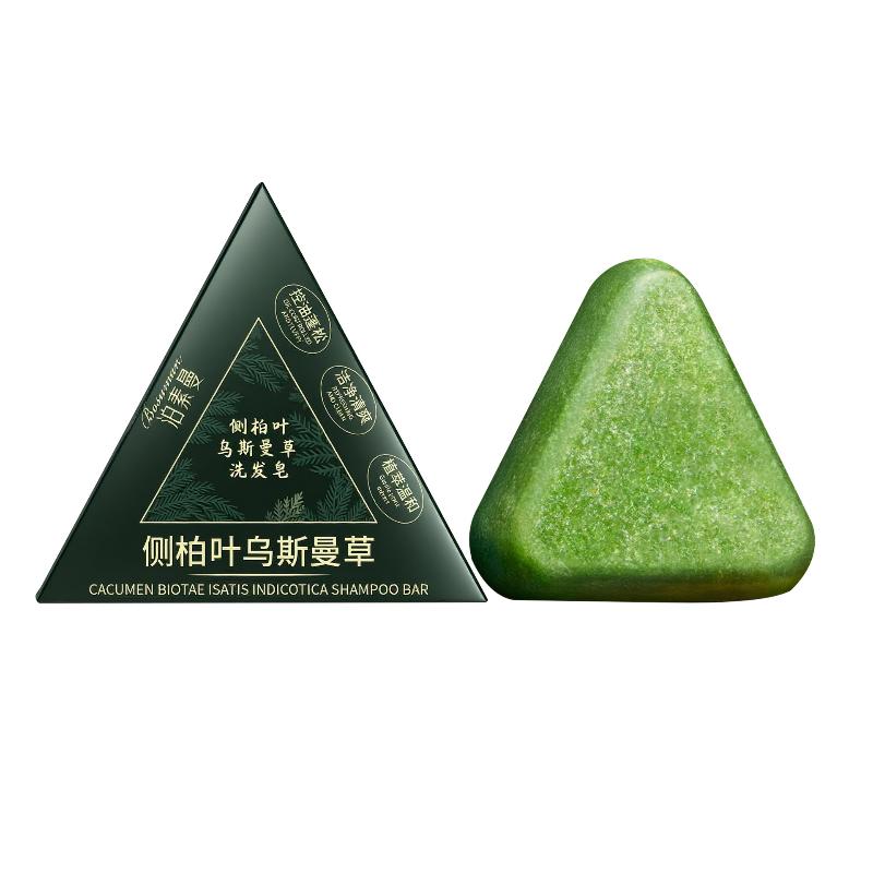

120G Usman Grass Shampoo Soap Refreshing And Flushing Healthy Polygonum Multiflorum Ancient Handmade Soap