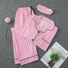 Parent-Child Matching Cotton Pajamas Set - Women's Tank Top & Shorts with Children's 7-Piece Homewear.