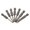 2.0 Screwdriver Bit 2.5 3.0 4.0 6.0 6.35mm Shank 7PCS