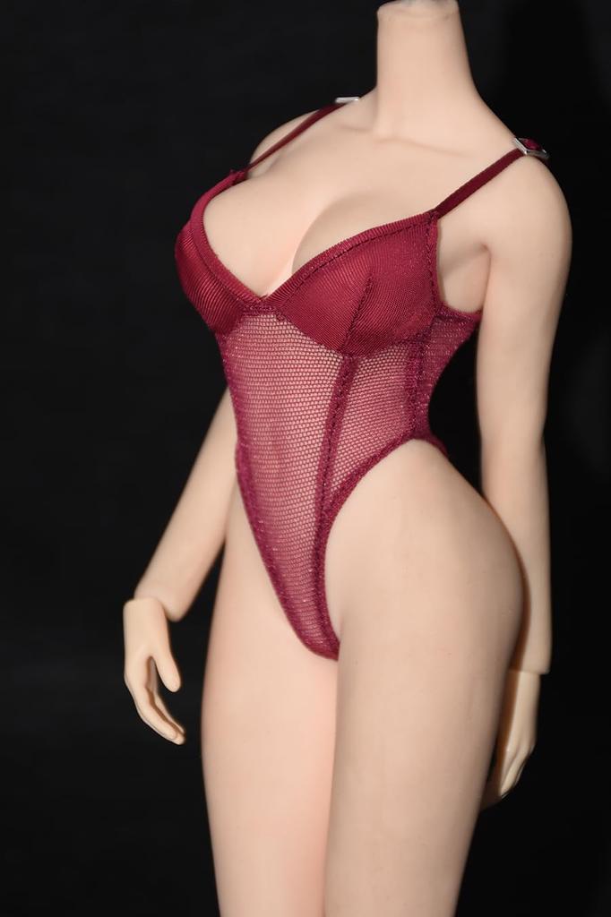 Hobby Toy Scale Figure Body Compatible with TBLeague Normal GS Innocent Sexy Swimsuit Bodysuit Underwear and Head Not [TOYBARJAPAN] 1/6 Body, Build,
