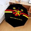 1PC Sport Club Football Crest Printed Umbrella Folding umbrella, automatic umbrella 8-Frame for Travel, camping Fan gifts Christmas Gifts