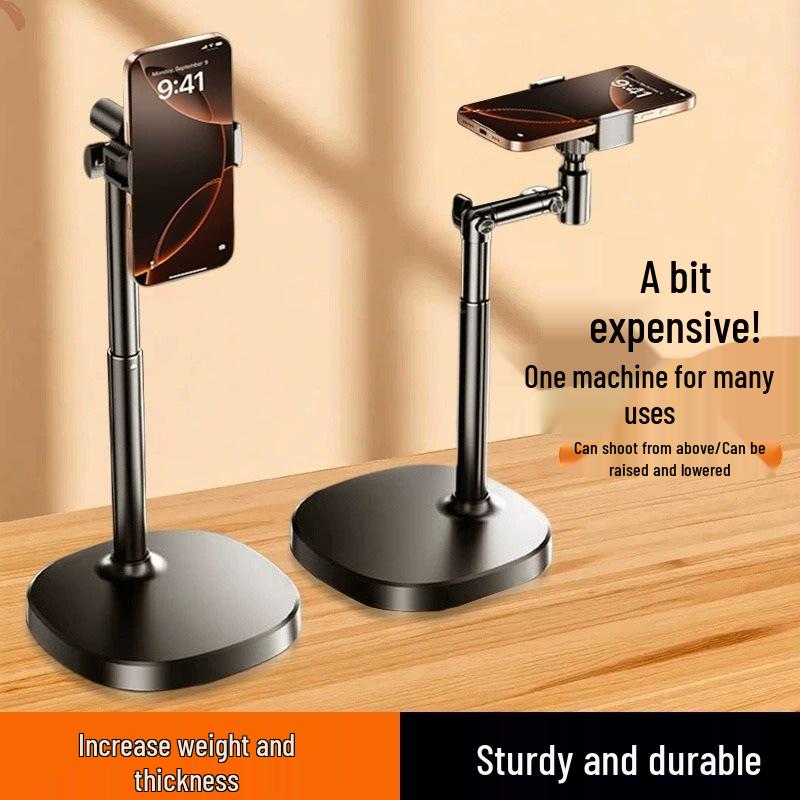 Adjustable Multi-Angle Phone Holder for Desktop Live Streaming Desktop Live Streaming Holder