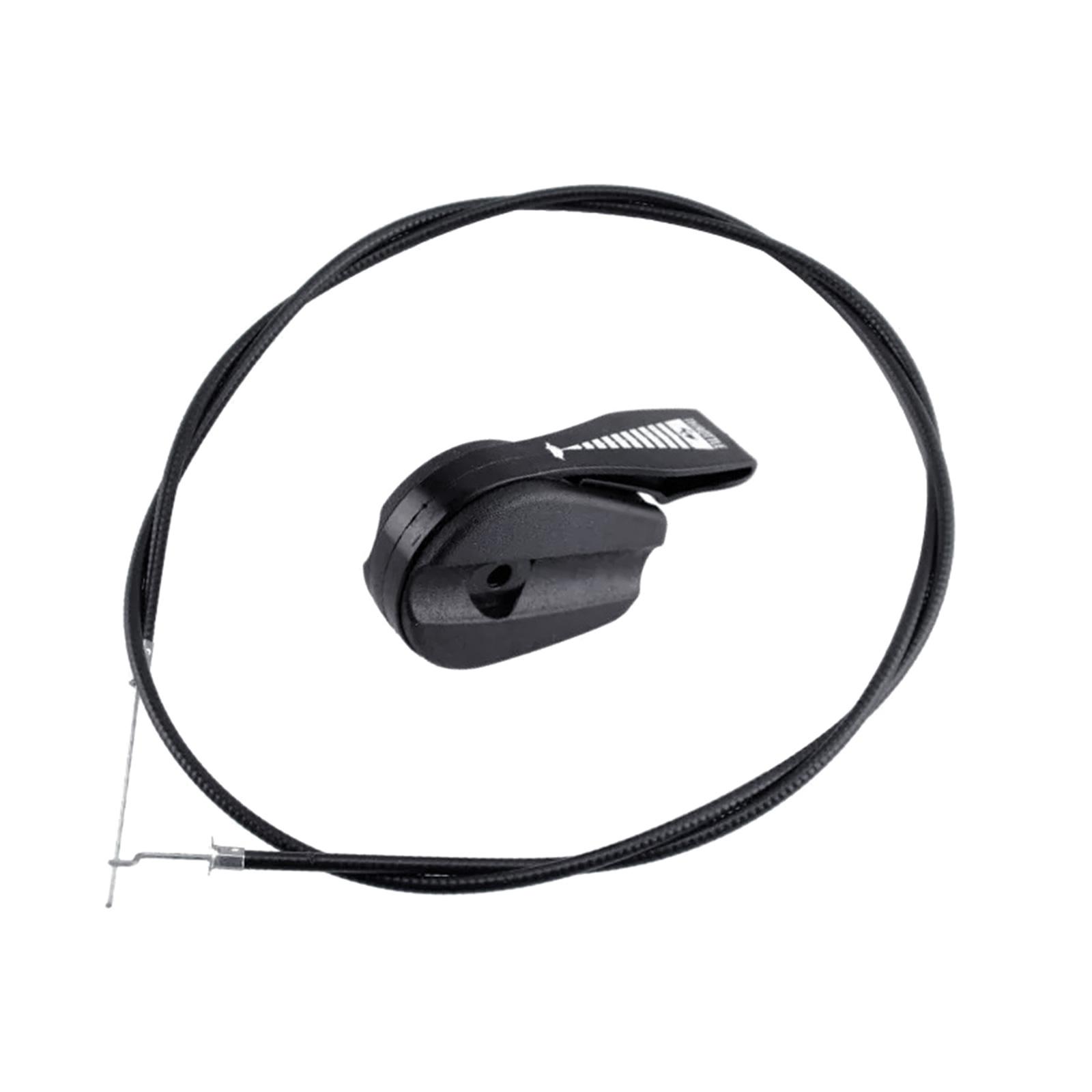 

65 Трос дроссельной заслонки газонокосилки Универсальный комплект с рычагом переключателя управления для газонокосилок Ремонт троса