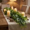 Multicolor Ficus Elastica Artificial Leaves Garland 3D Leaf 170cm Leangth Simulation Leaf Vine DIY Accessories Photo Props