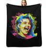 Cindy Lauper Throw Blanket Cozy Throw Blanket for Bed Sofa Chair