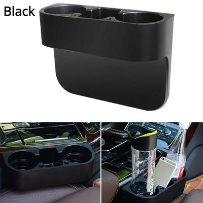 Porta-copos para carro Organizador de interior de carro Portátil Multifuncional Espaço entre os assentos do veículo Porta-copos para garrafa de água Suporte para celular Bebida Suporte Caixas Porta-objetos