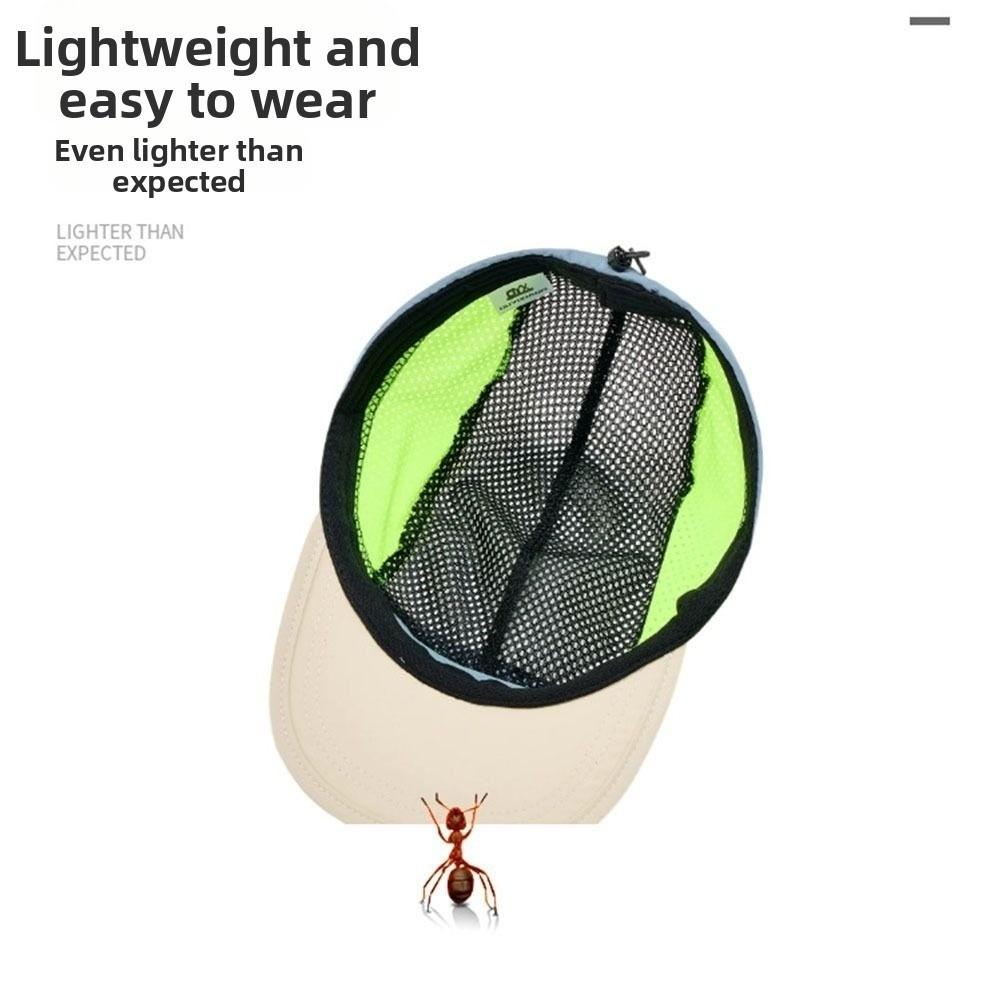 Breathable Peaked Caps Quick Drying Cycling Hats Simple Sun Hat  Outdoor Camping Running