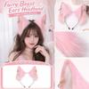 Bandeau Oreilles Pelucheuses Réalistes pour Accessoire de Costume Cosplay