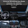 Windshield Sun Shade Car Front Window Anti UV Sun Protector Folding Sunshade for Windshield Glass Cover Car Interior Accessories