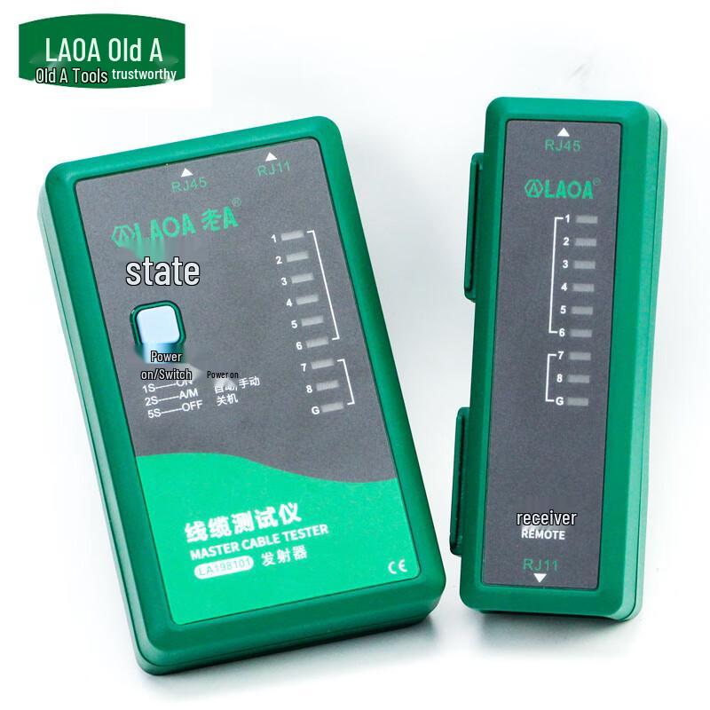 LAOA LA198101 Network & Telephone Cable Tester (CN version)