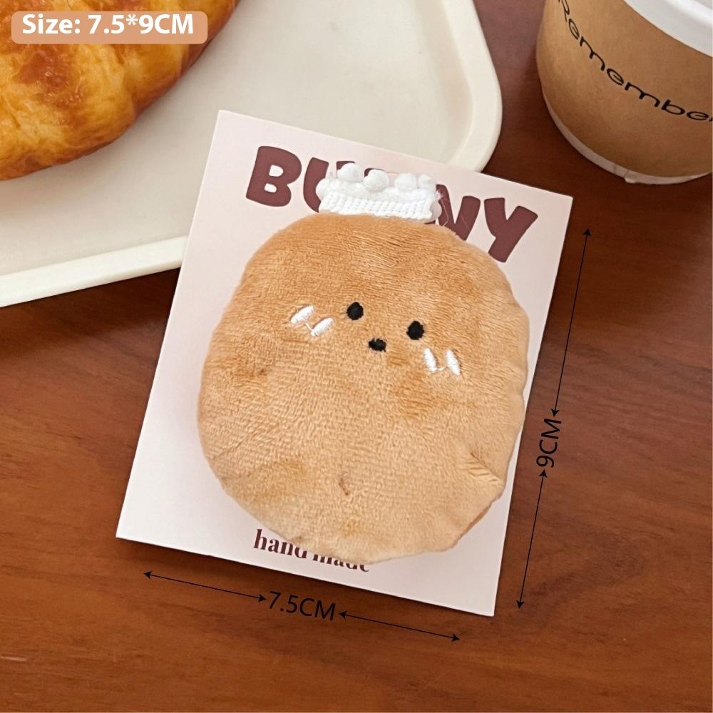 Creative Cartoon Food Plush Doll Pendant Girl Versatile Keychain Backpack Pendant Decorative Doll