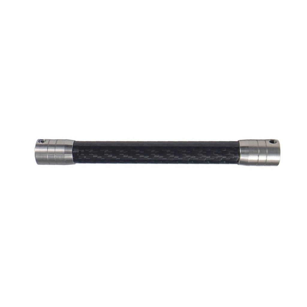 Carbon Fiber Extension Rod With 1/4 Threaded Mount Stainless Steel 3 Size Option Slip Proof Grip Photography Tool