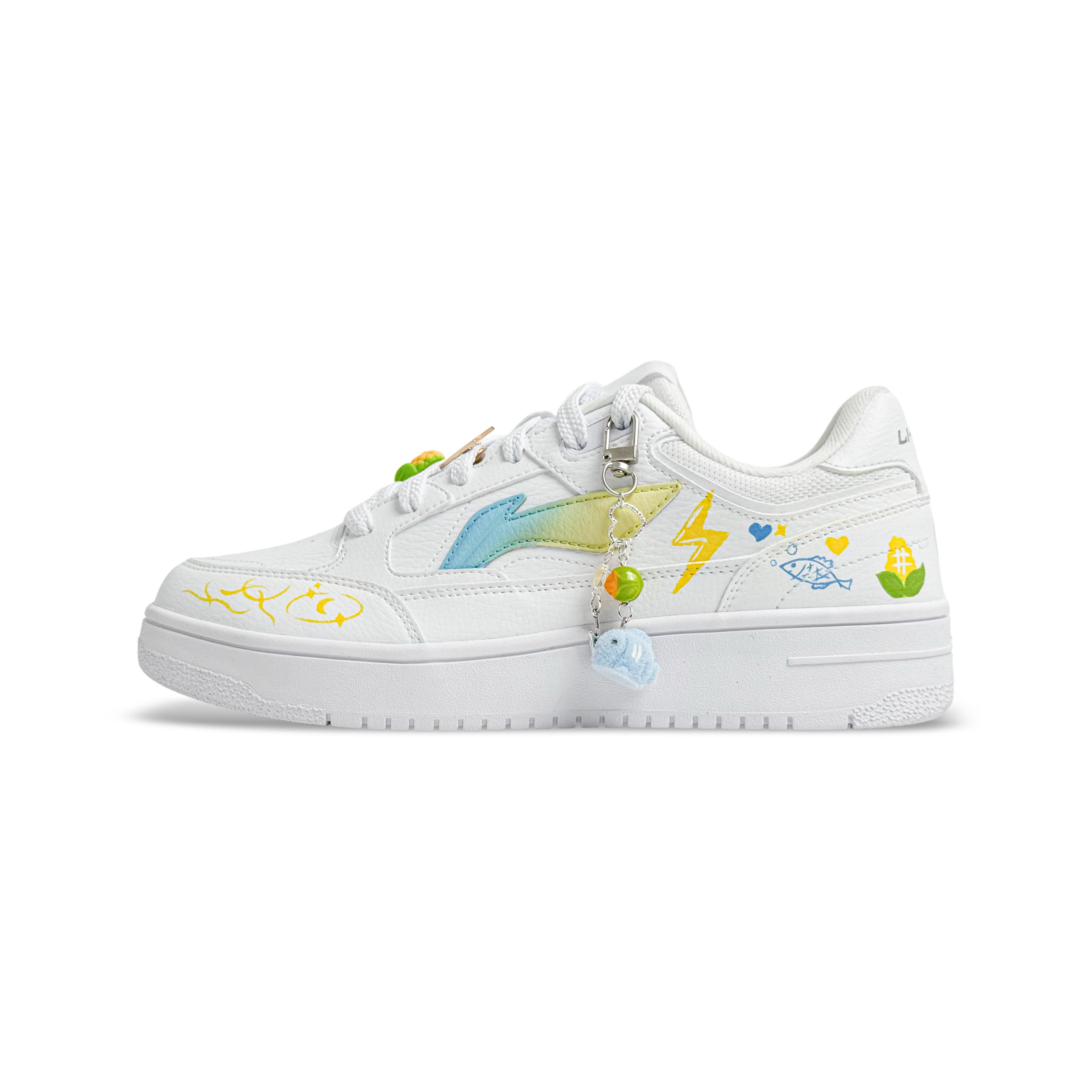 

Li Ning Tianji Low top Skateboard Shoes Women s AGCU096-5(team716-LP) 36
