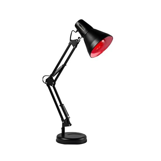

Therapy Lamp with 360° Rotatable Holder 200W Infrared heat lamp with R95 Diameter 3-Level Adjustable Stand Light for Muscle Pain Relief Blood