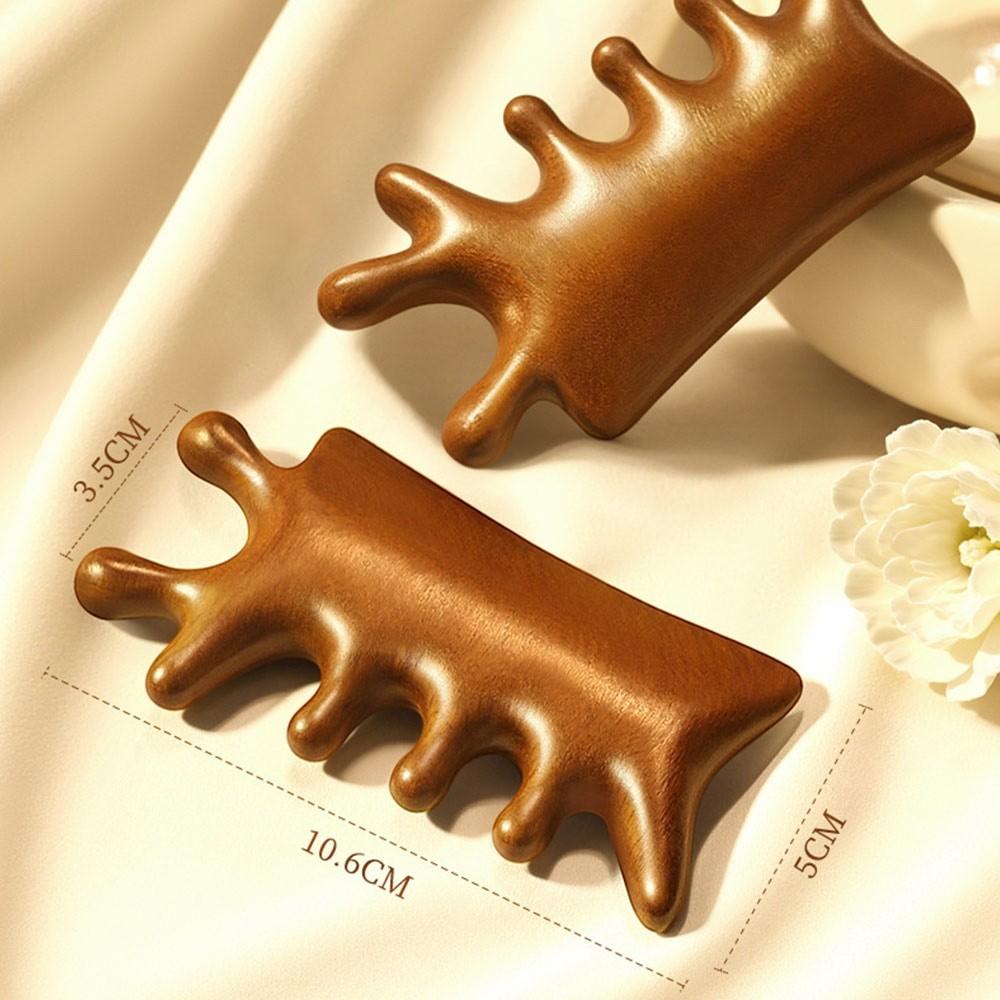 Anti-Static Body Meridian Massage Comb Multifunctional Wood Therapy Massage Combs  Body Massage