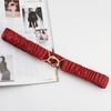 Same Decorative Dress Elastic Wide Belt Female Simple With Skirt Elastic Belt