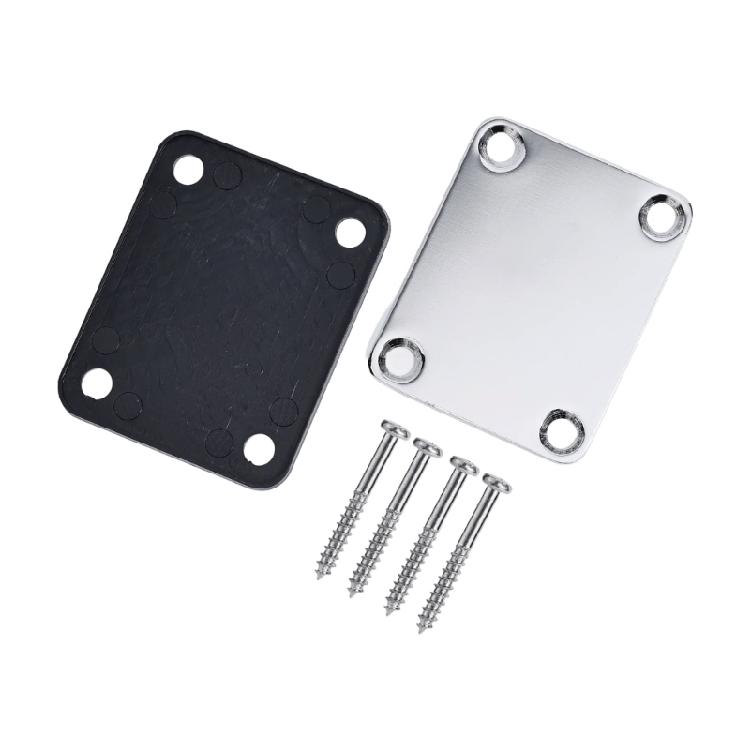 Electric Guitar Neck Plate With Mounting Screw Guitar Neck Joint Board Vintage Style Guitar Protector Easy to Install