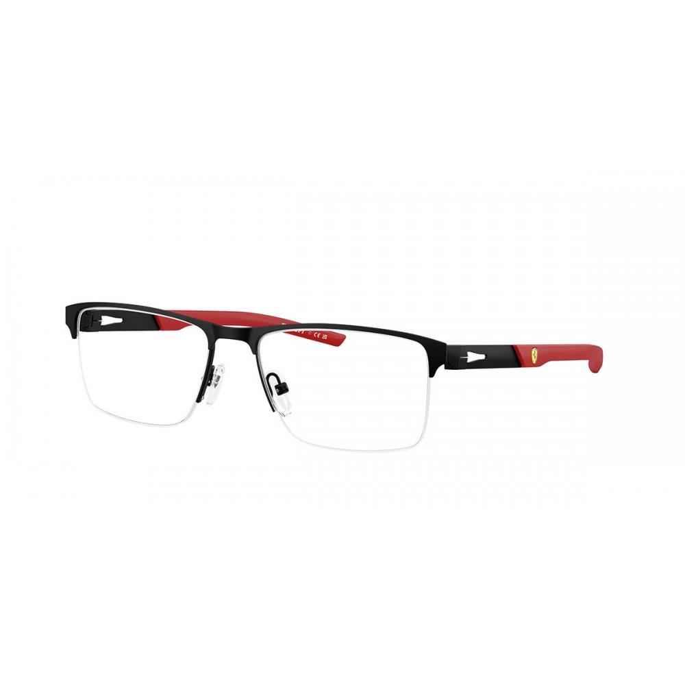 Ferrari Scuderia Men Eyeglasses Fz7009 101 Matte Black/54-17-145