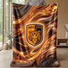 Hull City Football Print Flannel Blanket, Soft Warm Lightweight Throw Blanket for Sofa Bed Camping