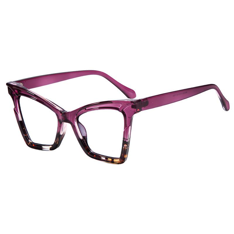 Trendy Fashionable Women'S Reading Glasses Luxury Brand Green Leopard Eyeglasses Female Anti Blue Light Presbyopia Eyewear