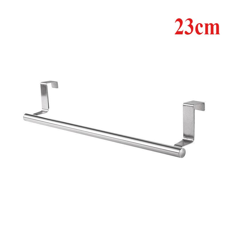 

Нержавеющая сталь для ванной комнаты, кухонный шкаф, полка для тряпок, вешалка для полотенец, однополюсная вешалка для полотенец, над дверью, задний подвесной держатель