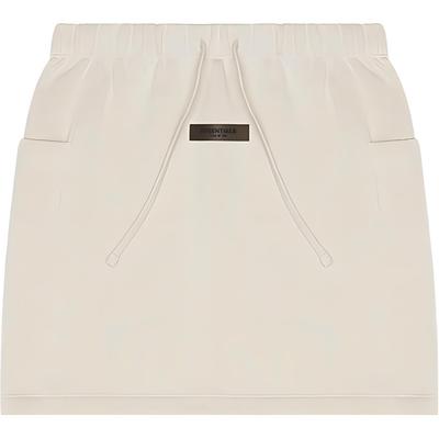 Essentials SS22 Fleece Minirock Damenröcke Weizen FOG-SS22-69