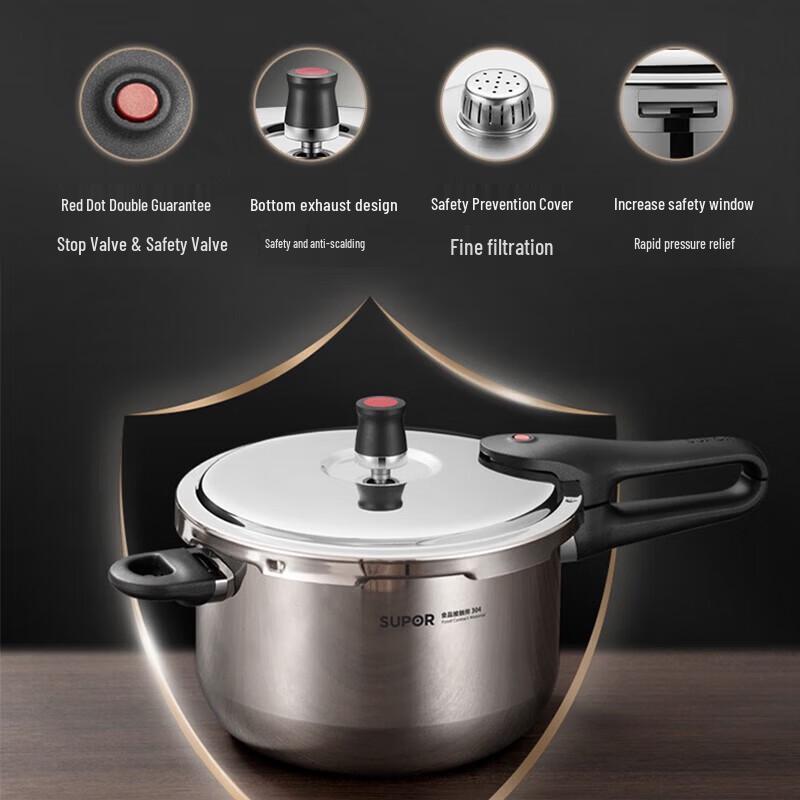 SUPOR Stainless Steel Pressure Cooker
