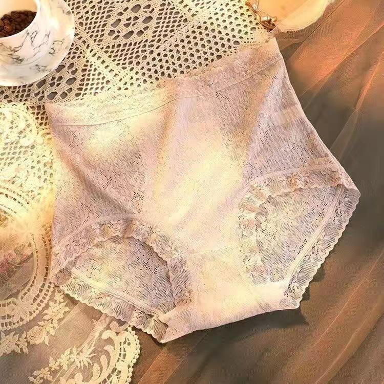 Sexy Soft Panties for Women Thin Breathable Mid-waist Pure Cotton Crotch Quick-drying Large Size Ladies Breathable Panties Hip Wrap