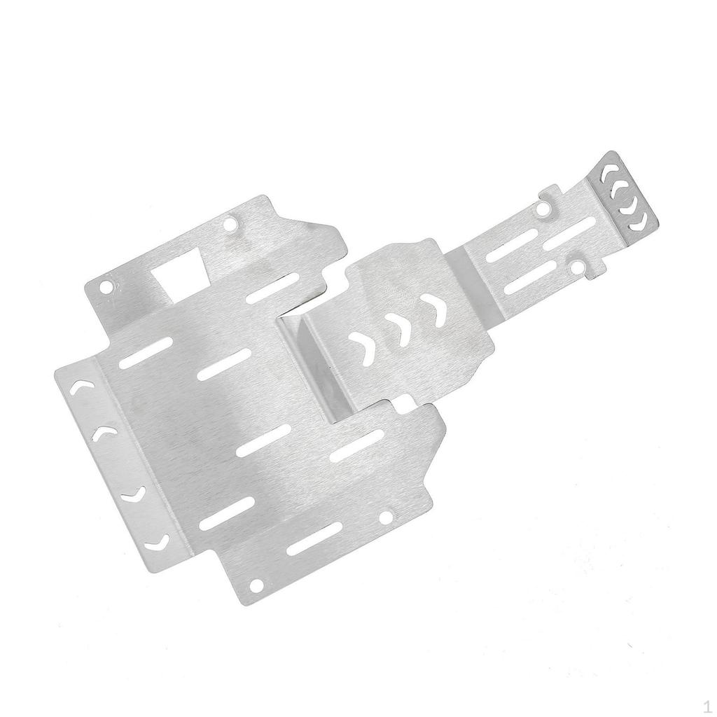RC Chassis Guard Skid Plate Rally Upgrade Accessory Stainless Steel for 1: 16