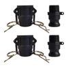Cam Lock Fittings Polypropylene Hose Fitting Quick Connect Couplings
