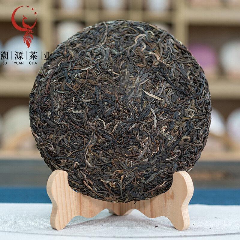 357g Yunnan Ancient Pu'er Tea Cake Jingmai Mountain Milanxiang Puer Raw Tea Cake
