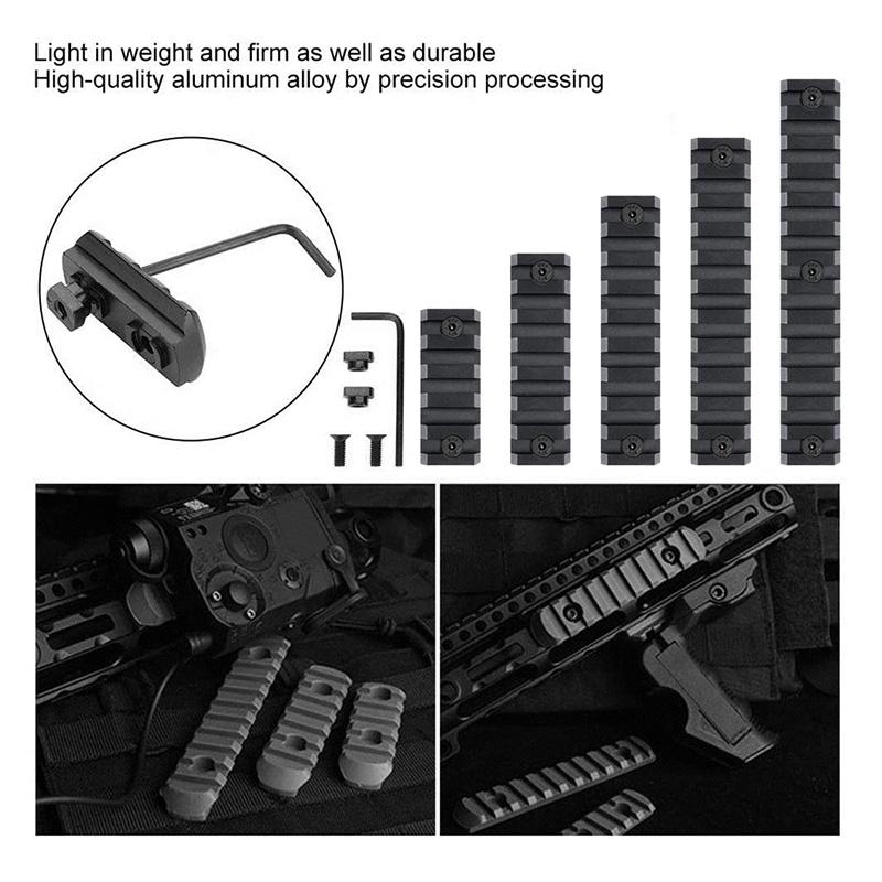 Tactical Arson Machine Cable Management M-LOK Wire Guide System For SureFire PEQ Flashlight Switch Cable Clip 3/5/7/9/11/13 Slot