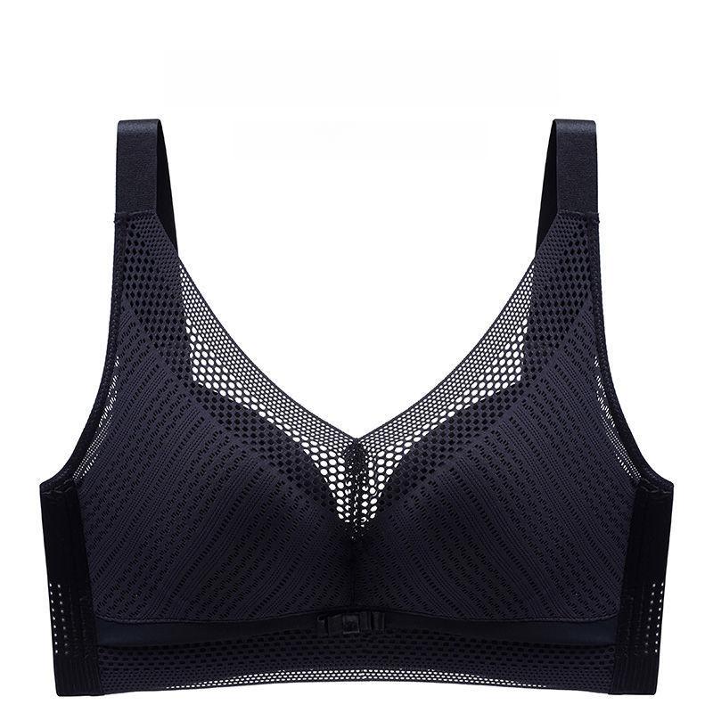 

Бюстгальтер с полной чашкой, тонкий женский бюстгальтер, собранный и собранный, бюстгальтер-аксессуар, регулируемый бюстгальтер больших размеров 46/105E чёрный