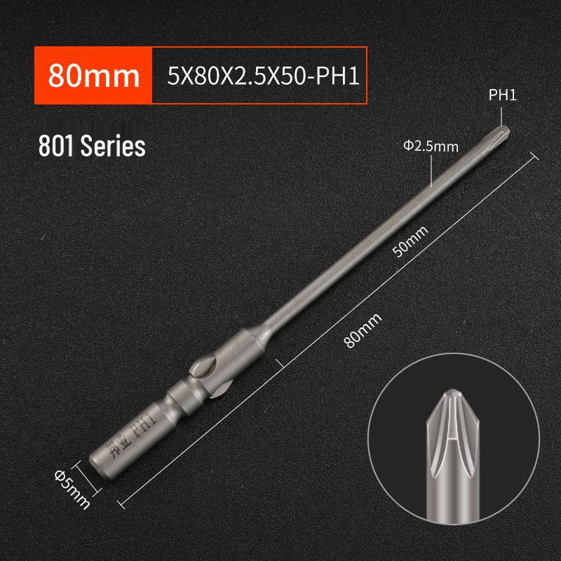 Bangye Super Hard Magnetic Phillips Electric Screwdriver Bit Set 801
