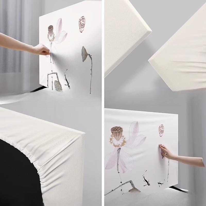 TV Hood Dust-proof Cover Towel 42 Inchs 55 Inch 50 Inchs 65 Inch Household Hanging LCD TV Cover Universal Cover