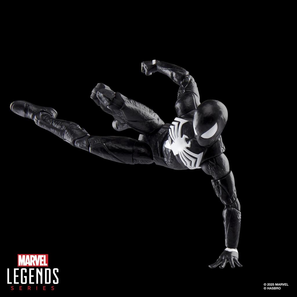Hasbro MARVEL Marvel Legends Series Gamerverse Peter Parker Black 2 Video Game Recreated Collectible 15 Cm Action Figure G0834 Authentic Suit,