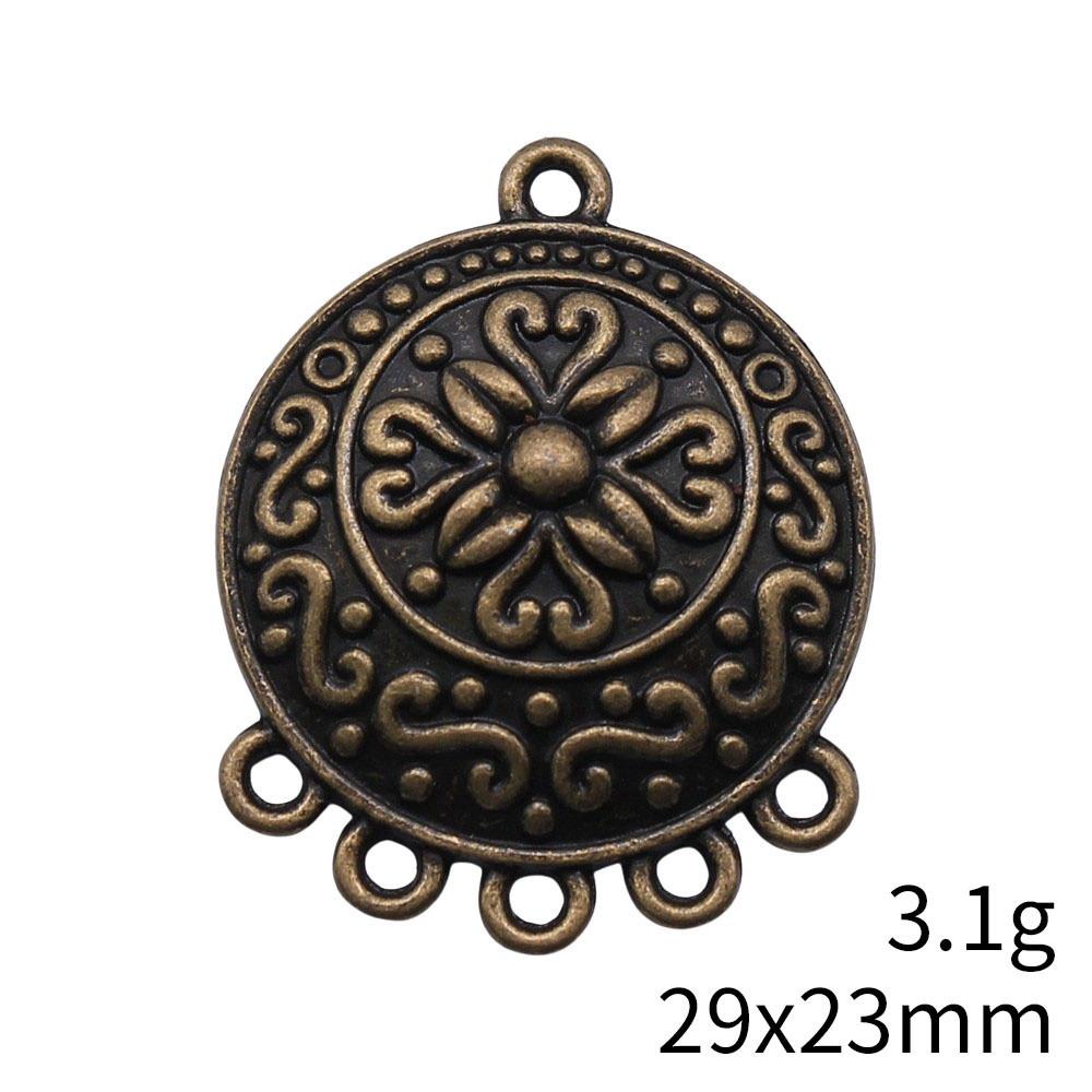 NewArrivals Jewelry Findings Angel Dream Catcher Earring Connector Accessories Parts Women's Bag Accessories For Women