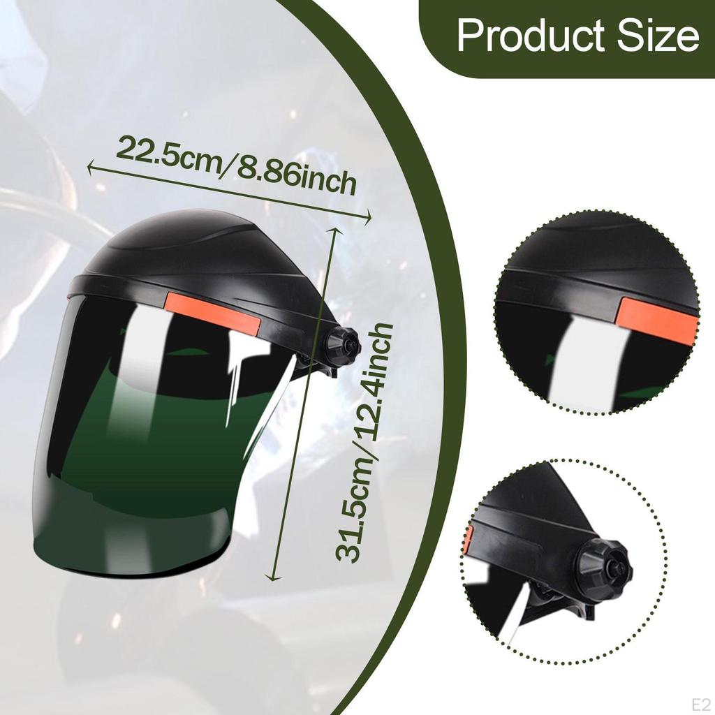 Auto Darkening Welding Hood Protection Gear Breathable Work Equipment 9-13 Face for Grinding