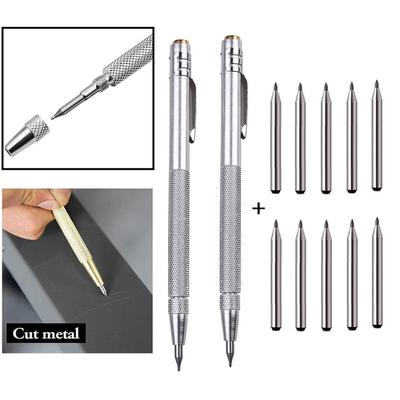 Ätzwerkzeug, Anreißstift, Edelstahl, Wolframkarbid